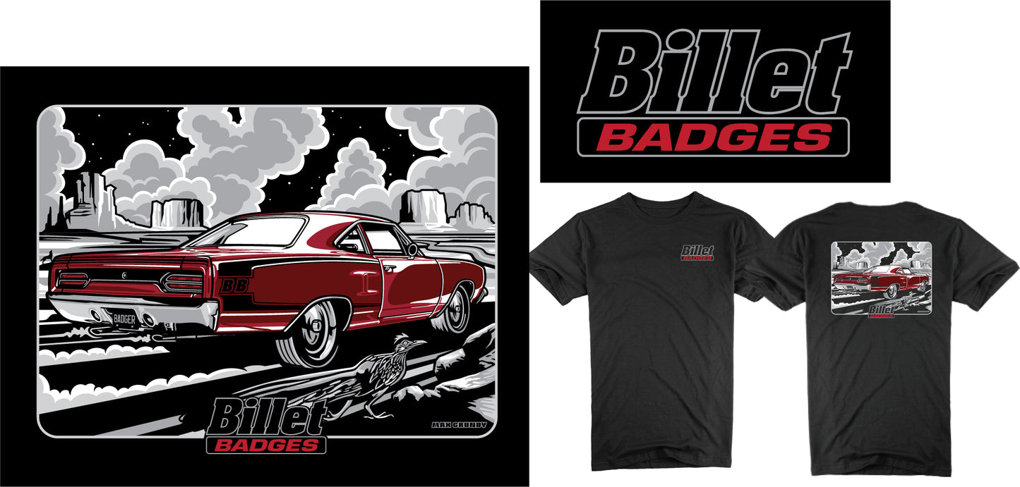 Billet Badges Shop Tee