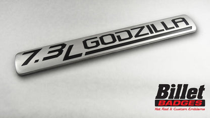 7.3l Godzilla Badge