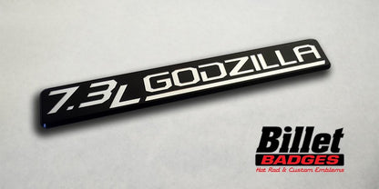 7.3l Godzilla Badge