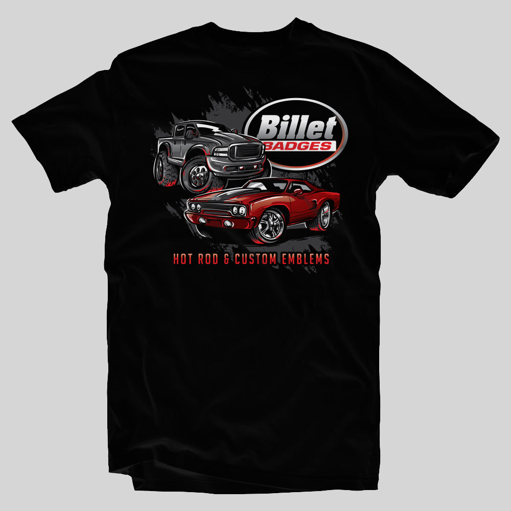 Billet Badges Shop Tee