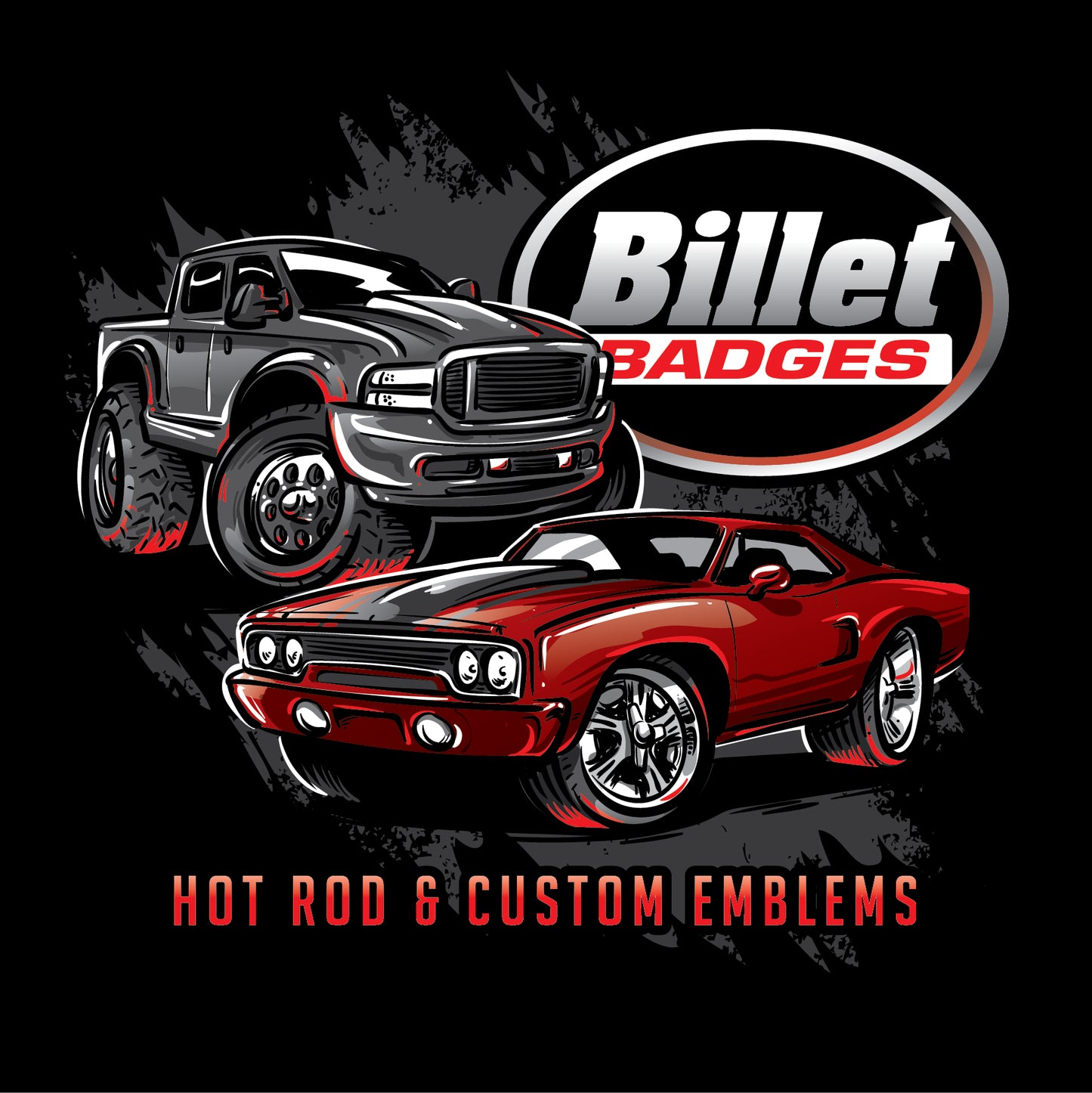Billet Badges Shop Tee