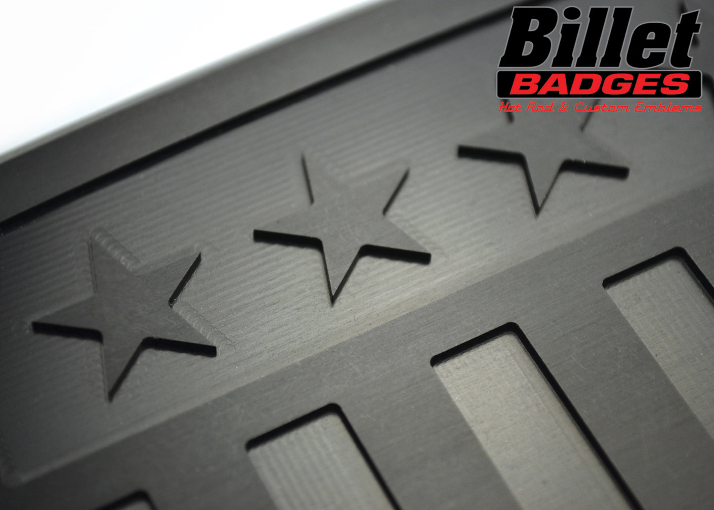 "Stars &amp; Stripes" - Brushed Carbon Black/Machined Carbon Black