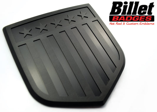 "Stars &amp; Stripes" - Brushed Carbon Black/Machined Carbon Black